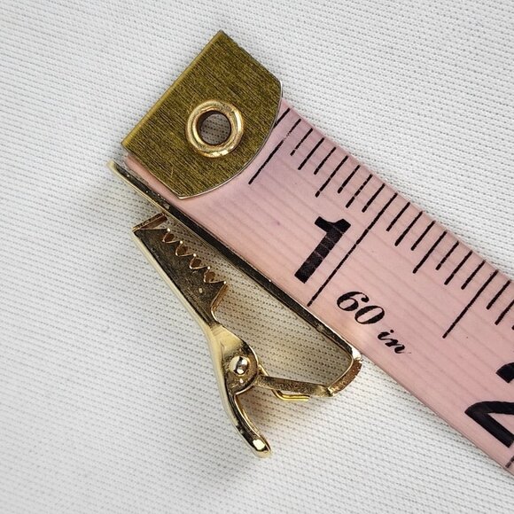 Vintage Gold Tie Clip - Picture 5 of 5